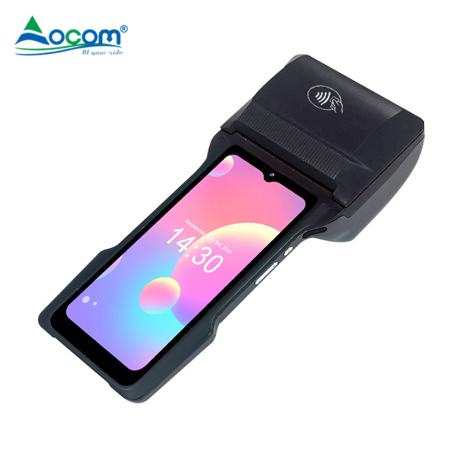 POS-T6 6,5 Zoll Android 14 mit GMS Handheld Mobile POS Terminal mit USB -Konnektivität umfasst Drucker