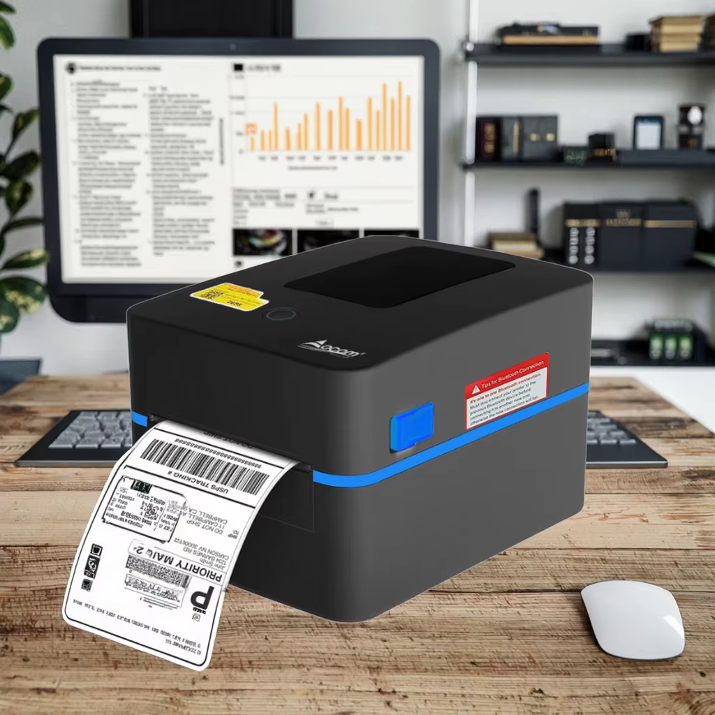 Competitive Price 4 Inch Barcode Printer Smart DHCP Auto IP for Easy Operation
