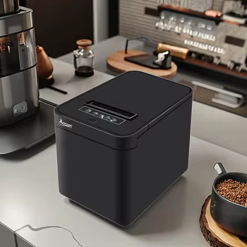 Compatible con la impresora de recibo térmico de 3 pulgadas Código de barras multi 1D e impresión de código QR