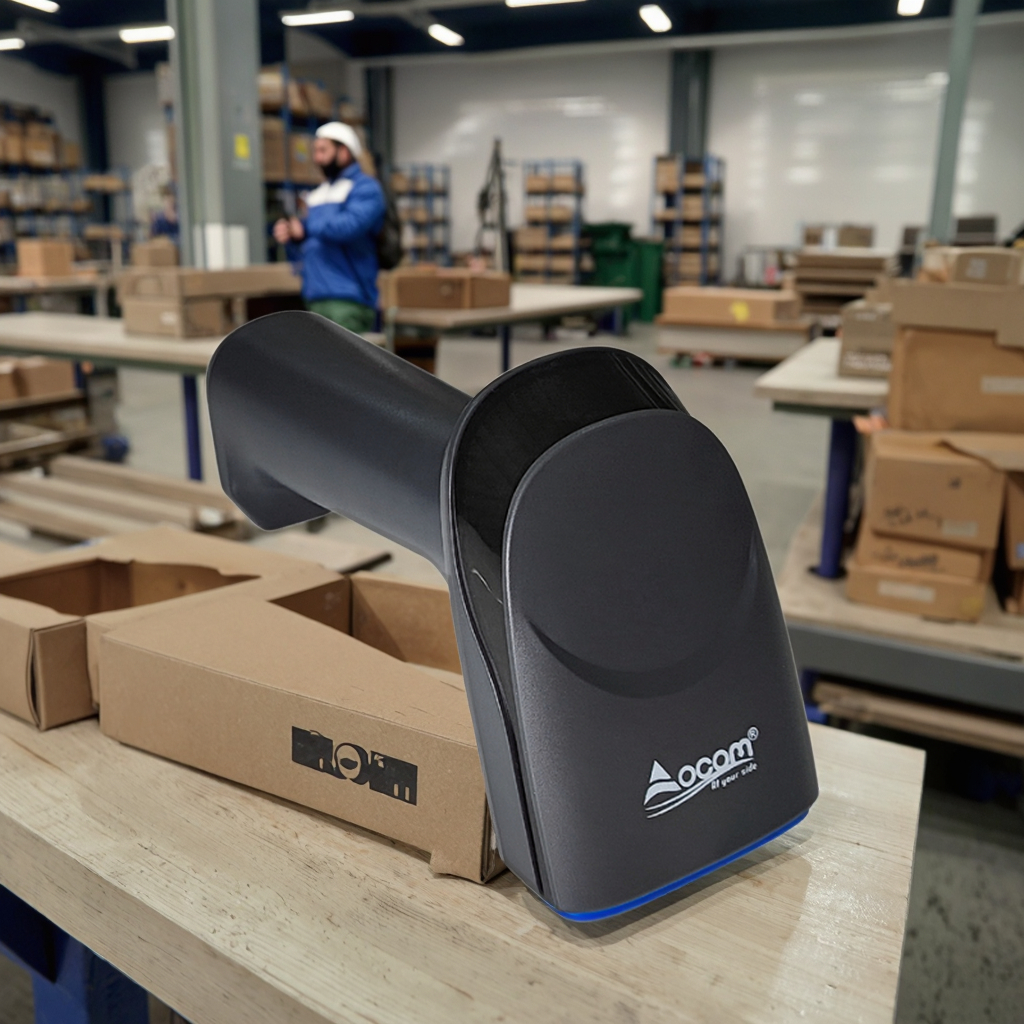 OCOM Barcode Scanner Manufacturer Fast Scanning Speed 2d Barcode Reader for Supermarket