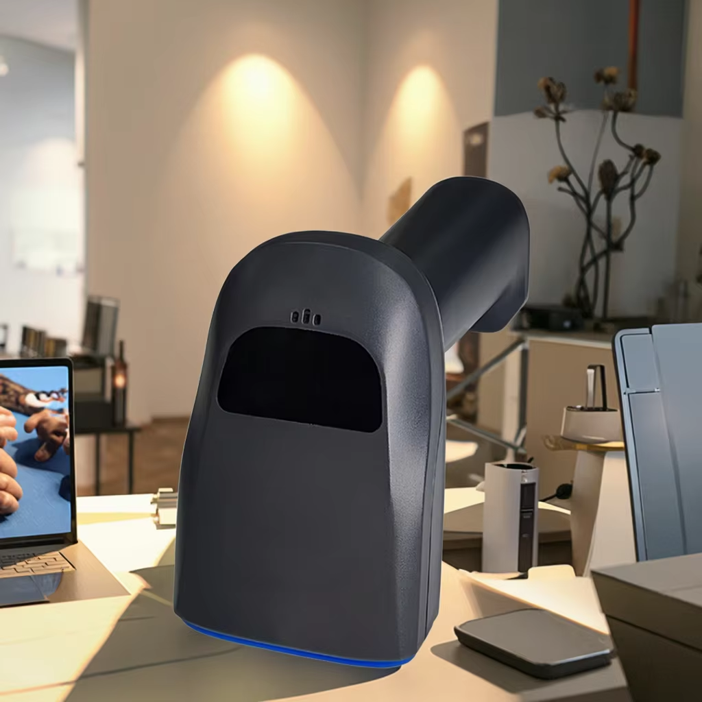 Einzelhandelsstandoptionen für kabelgebundene Barcode -Leser -Scanner