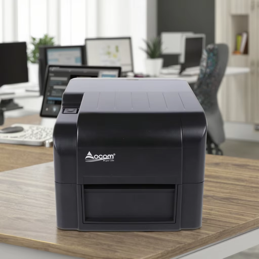 Heavy-Duty Dual-Motor Gear-Driven Label Printer with Multi-Sensors, Supports 300m Ribbon for Logistics & Manufacturing - COPY - roq00w