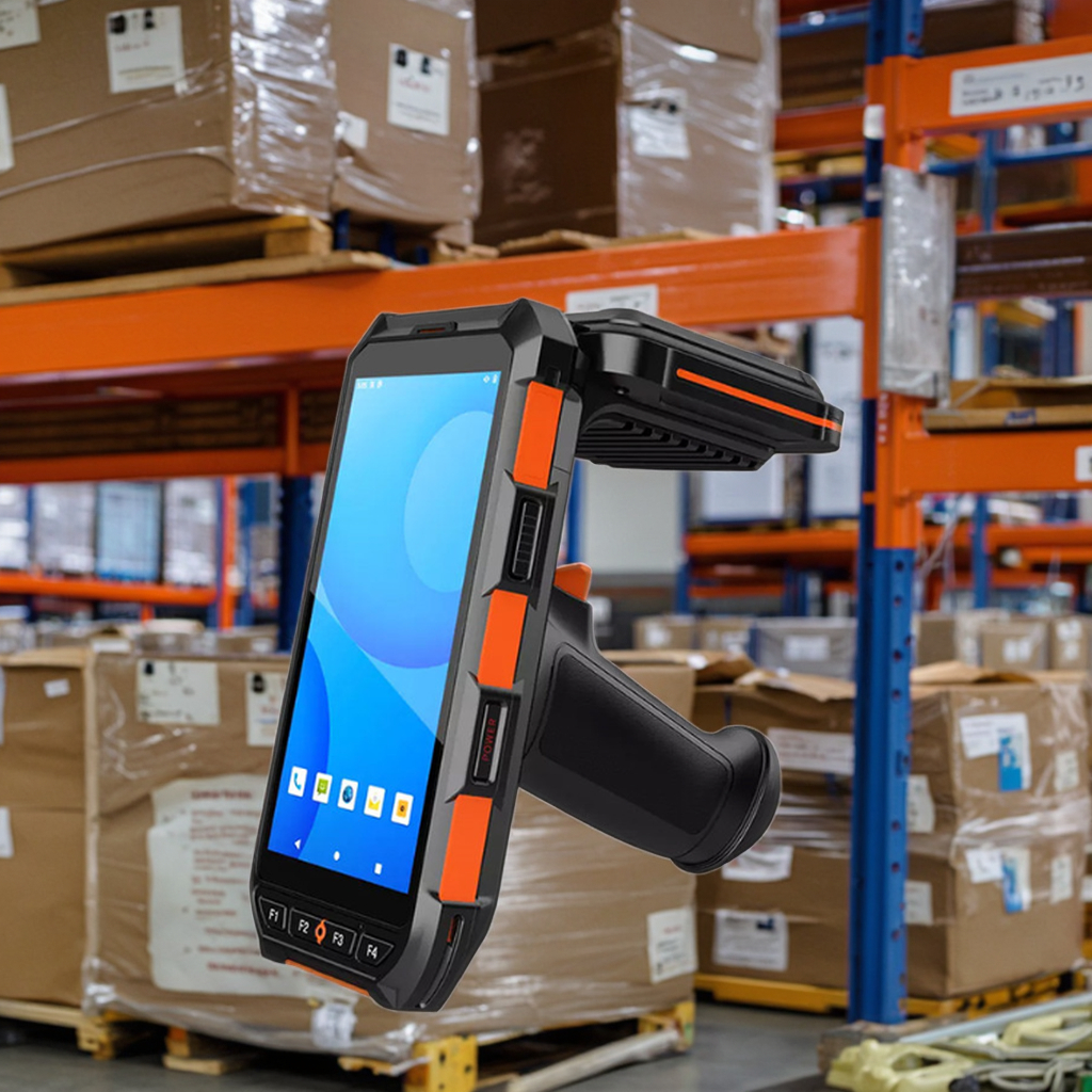 Industrial Handheld Data Terminal Android PDA with  2D Scanner, Octa-Core CPU, 4GB+64GB