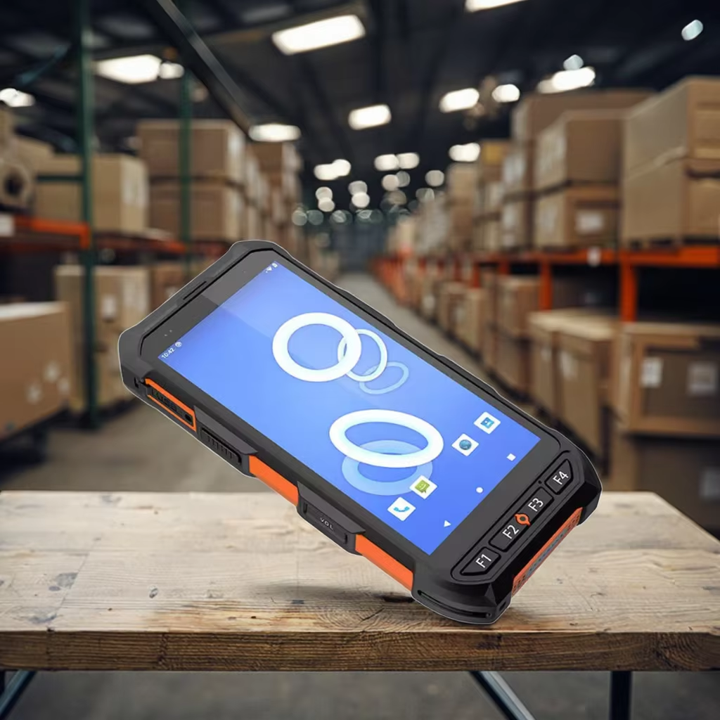 Robuster 5,5-Zoll-PDA-Barcodescanner aus Gorilla-Glas mit 4G, WiFi AC, Bluetooth 4.2, GPS, 1,5 m Fallfestigkeit