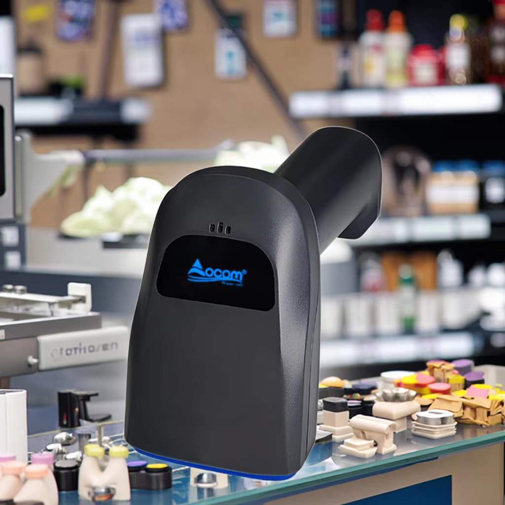 Industrial 2D Wired Barcode Scanner for Retail & Logistics