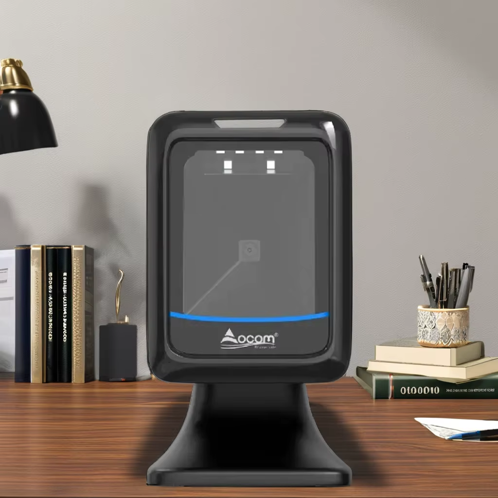 OCOM Desktop-2D-Scanplattform für den Einzelhandel oder Mini-Store