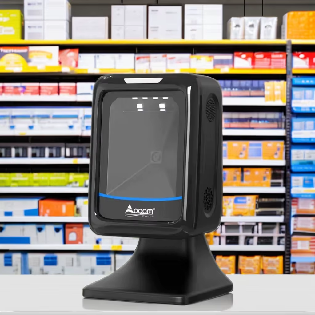 OCBS-T288 Desktop 1D/2D  QR  Code Scanning  For Supermarket