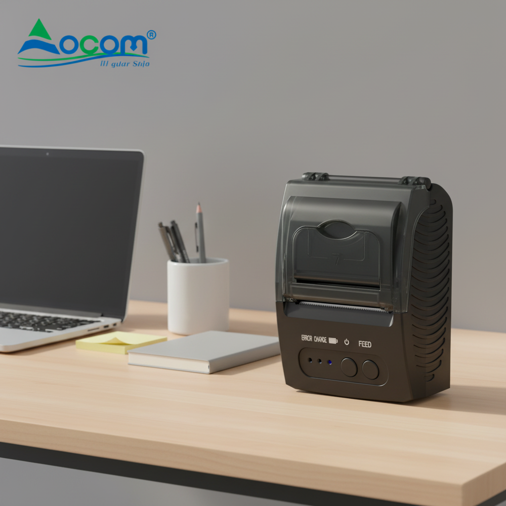 Mini impressora térmica Bluetooth de alta qualidade 203DPI 2 polegadas Android portátil portátil POS Impressora de recibos