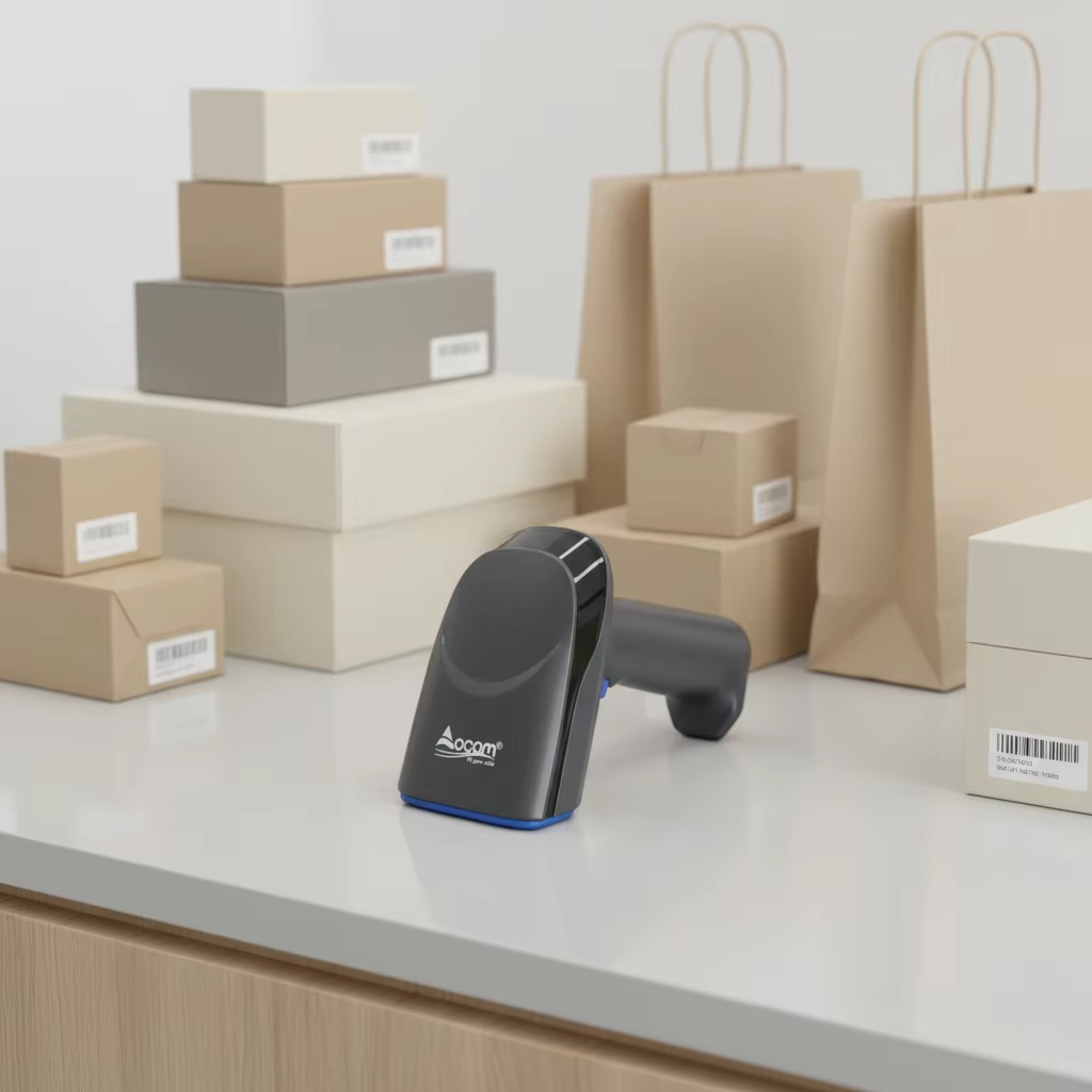 OCOM Classic Edition Barcode Scanner for All Standard Linear and 2D Symbols