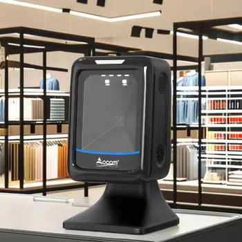 Professional Hands-Free Omnidirectional Barcode Scanner Platform for POS Terminal