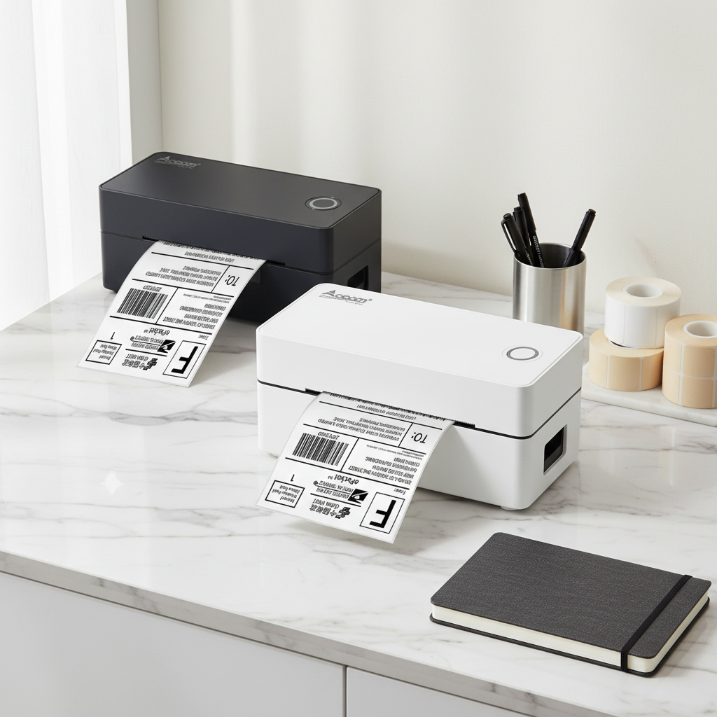 OCOM OCBP-406DT Industrieller 4-Zoll-Thermoetikettendrucker mit maximal 110 mm Papiergröße für den E-Commerce-Lager-Massendruck