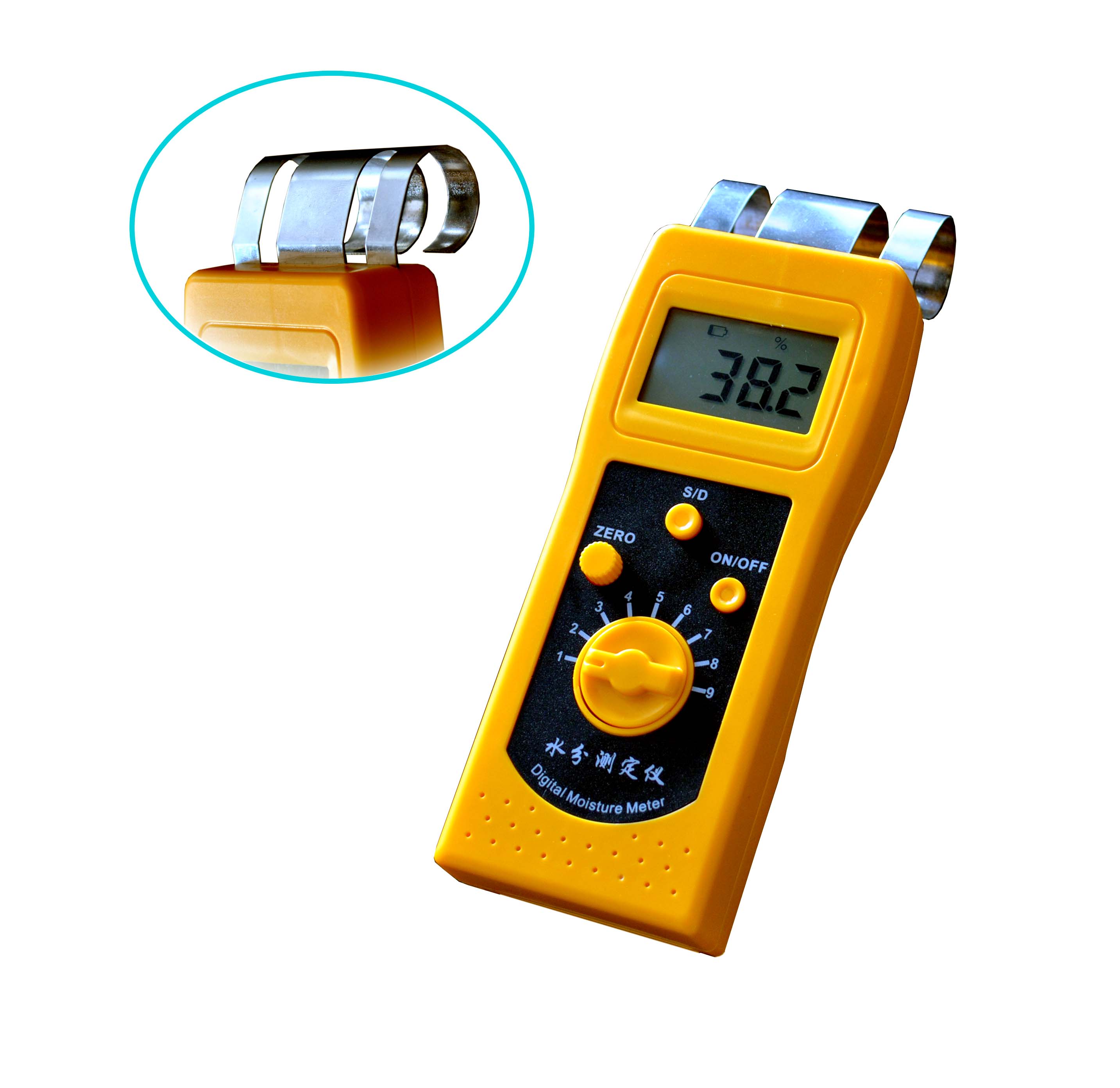 Medidor de umidade têxtil DM200T