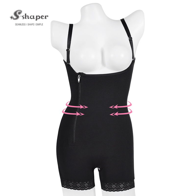 S-SHAPER Fajas Colombianas بعد الجراحة ملابس داخلية عالية الضغط مفتوحة المنشعب ارتداءها دعم نقل الدهون ملابس داخلية جراحية