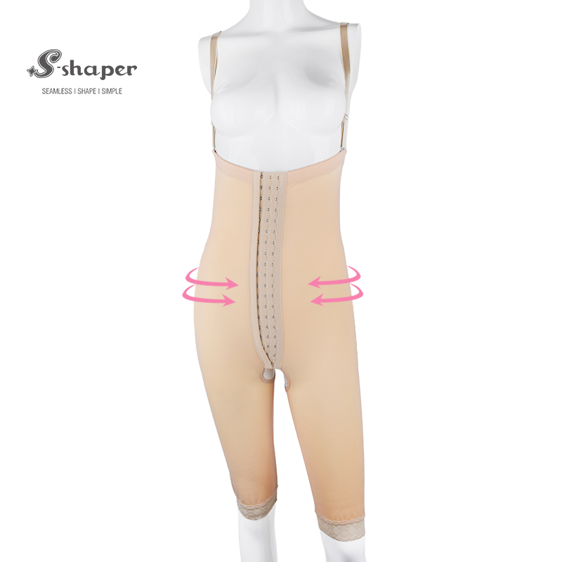 S-SHAPER Fajas الكولومبي بعد الجراحة ملابس داخلية ضاغطة مع ثلاثة خطافات دعم نقل الدهون ملابس داخلية جراحية