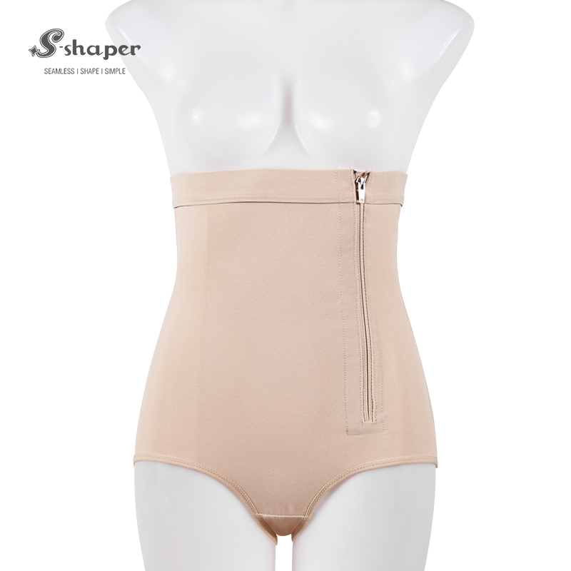 S-SHAPER Fajas コロンビアの手術後のシェイプウェア 販売中 高圧縮ボディスーツ ジッパーサポート付き 脂肪移動手術用シェイプウェア
