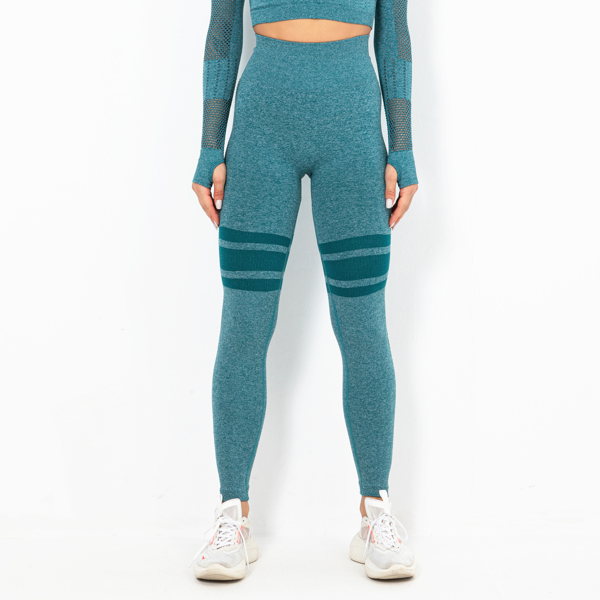 S-SHAPER ผู้หญิงไม่มีรอยต่อกางเกงโยคะสูงเอว Tummy ควบคุมโยคะ Legging Breathable Moisture-wicking ผู้หญิง Butt Lift โยคะออกกำลังกาย Legging