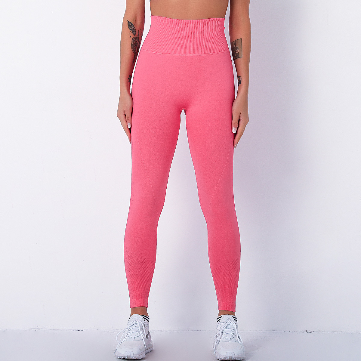 S-SHAPER Trainingsleggings mit hoher Taille für Frauen, Kompression, Bauchkontrolle, Hintern, die weiche, nahtlose Yogahosen anhebt