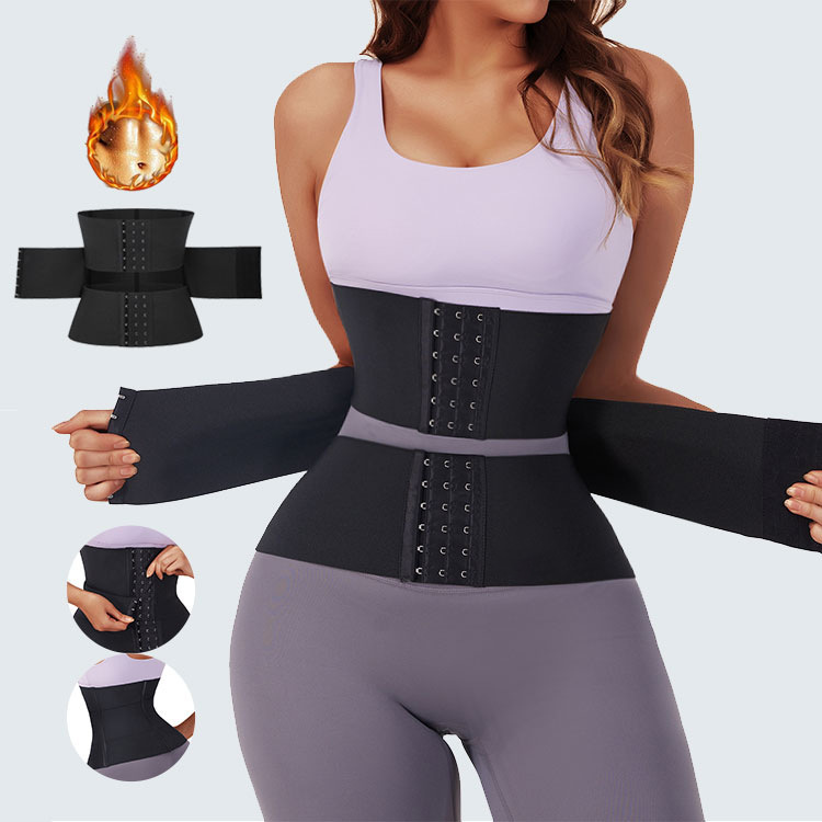 S-SHAPER السيدات تنفس مدرب حزام واحد ضغط حزام الخصر المصنعة