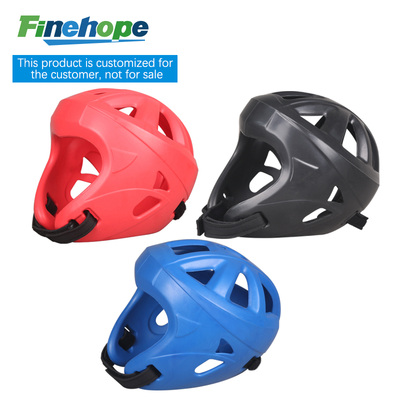 PU Polyurethane professional safety helmet for boxing Boxing Taekwondo Helmets