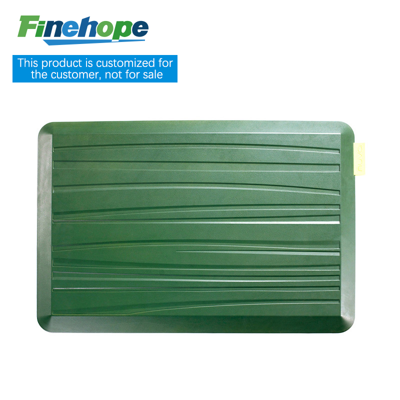 Pièces d'assemblage de moulage élastique en polyuréthane Tapis en polyuréthane anti-fatigue en uréthane