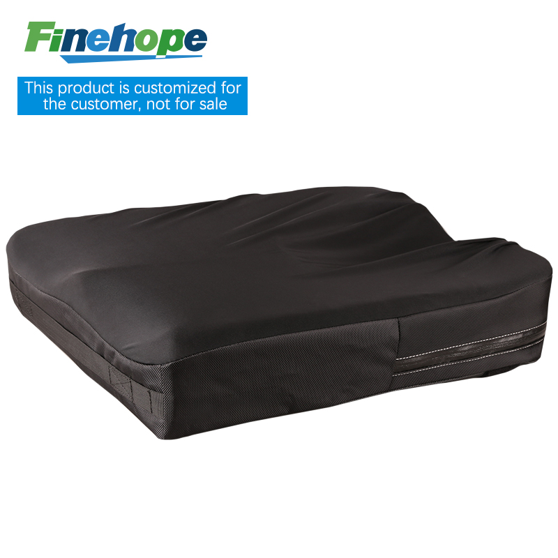 China Outdoor Chair Medical Sitting Cushions Auto Mesh Fabric Car Anti Hemorrhoids Wheelchair Seat Cushion For Fat People Height manufacturer