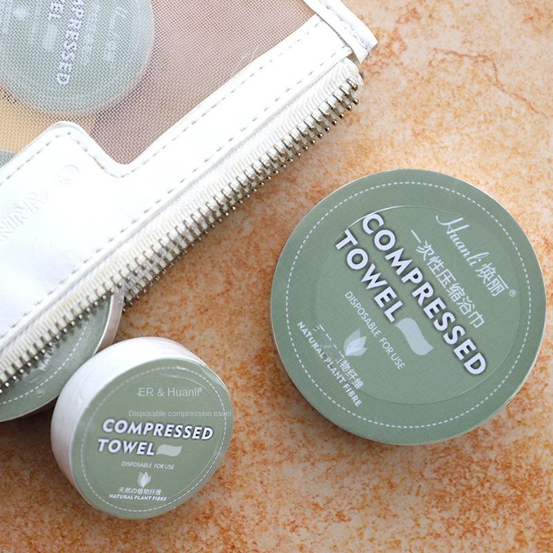 Travel Disposable Compression Towel Non-Woven Compressed Magic Wash Towe - COPY - ruu8n5