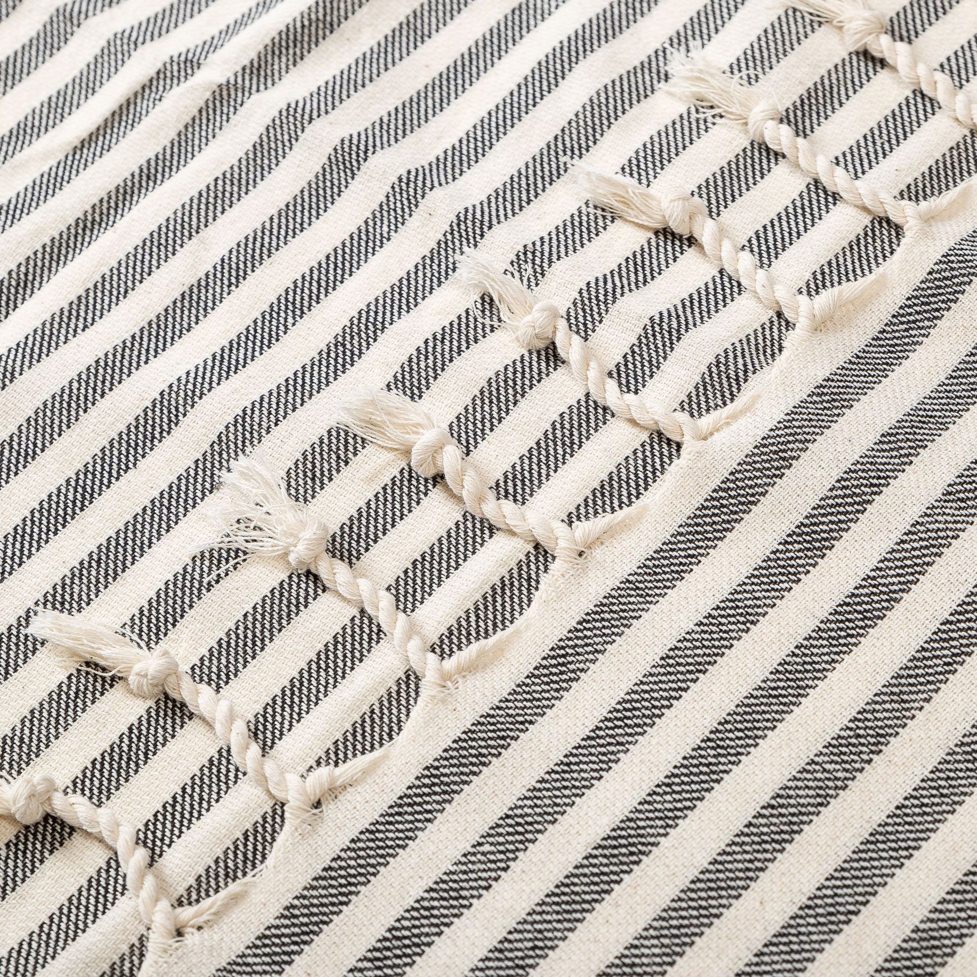 Cotton Turkish Striped Pool Towel Beach Towel With Tassel - COPY - t0glr3