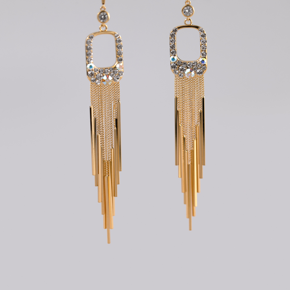 Wholesale Jewellery Tassel Long Earrings.