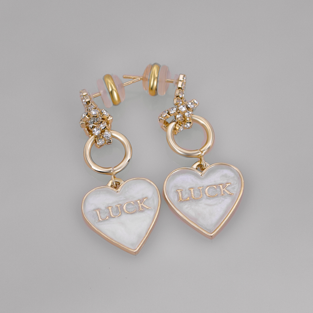 Pendiente hecho a mano afortunado de la joyería al por mayor de la moda.