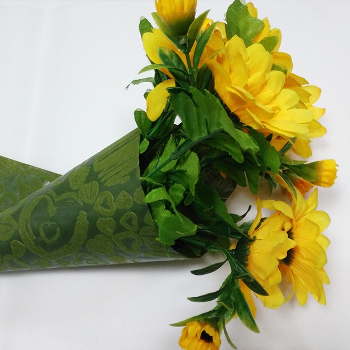 China Papel de embrulho de tecido não tecido em relevo para flor Fornecedor de embalagens florais não tecidas da China fabricante Papel de embrulho de tecido não tecido em relevo para flor Fornecedor de embalagens florais não tecidas da China