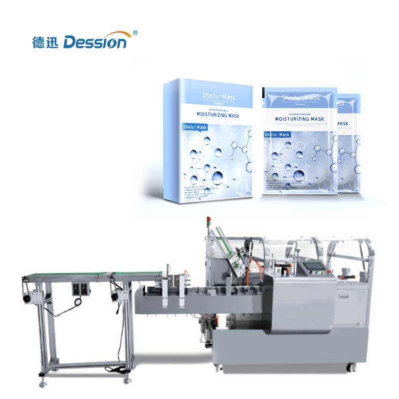 آلة عد وتعبئة أقنعة الوجه عالية الجودة بسعر منخفض آلة تعبئة مستحضرات التجميل في الكرتون