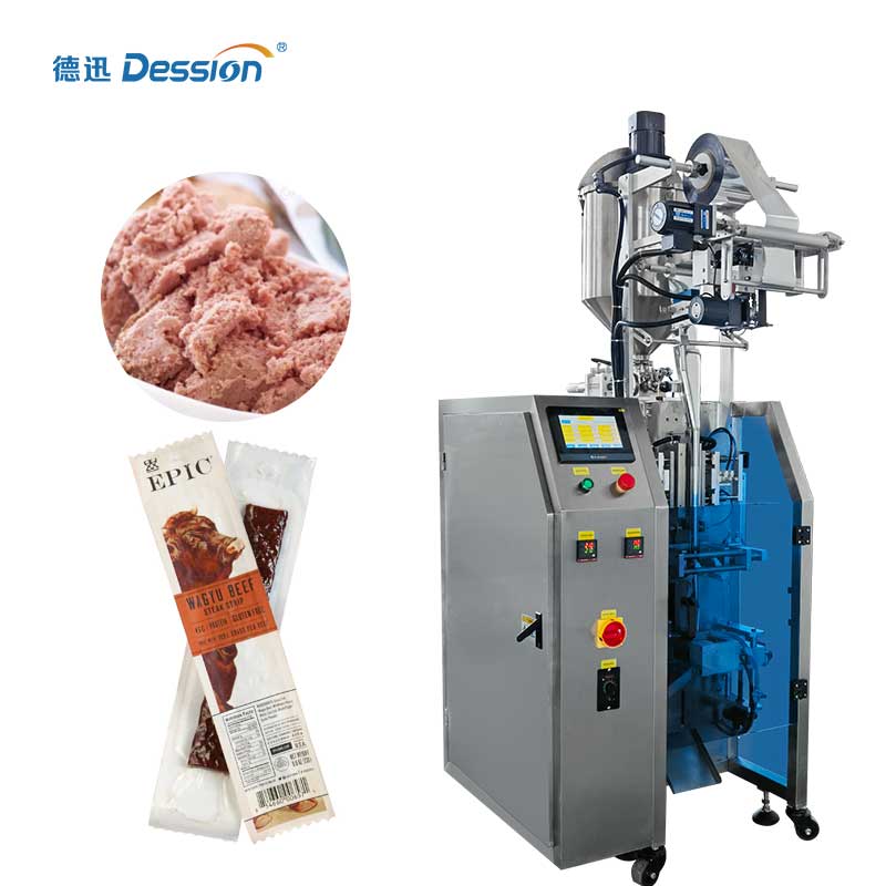 Machine d'emballage de friandises alimentaires pour chats, aliments pour animaux de compagnie, liquides