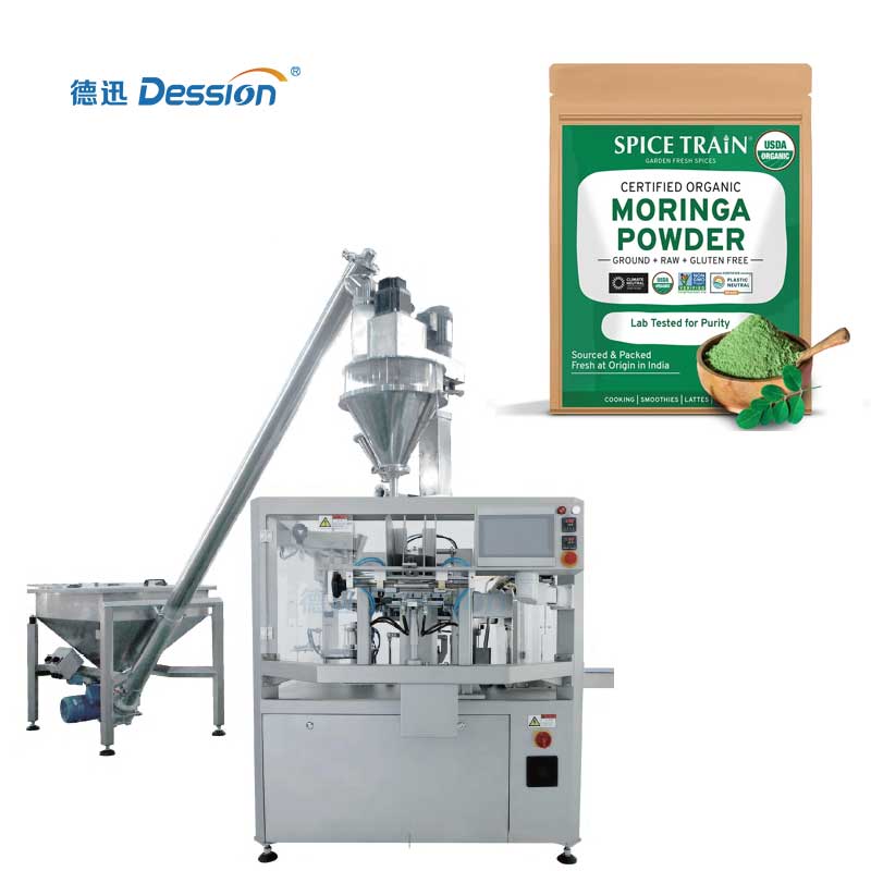 Máy đóng gói bột chùm ngây tốc độ cao tự động Giải pháp đóng gói bột