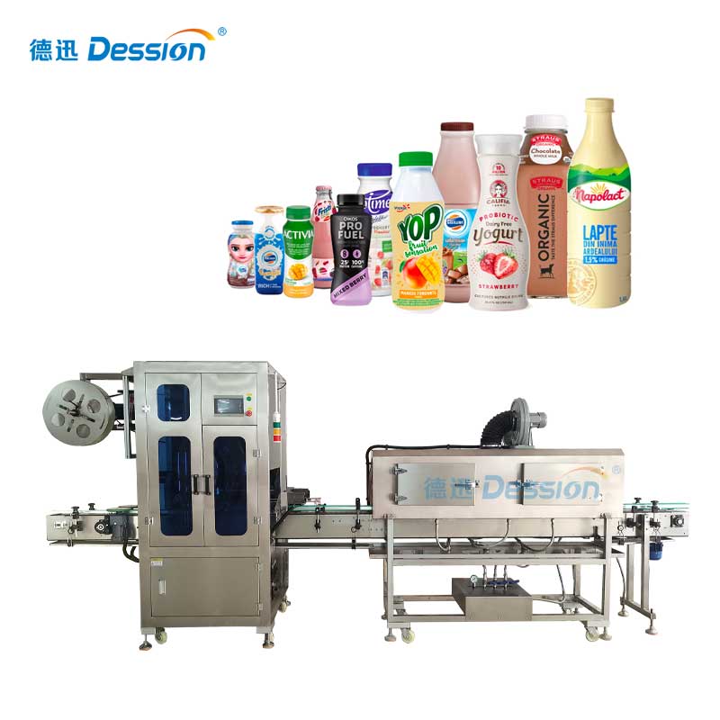 Máy chiết rót và dán nhãn chai tự động