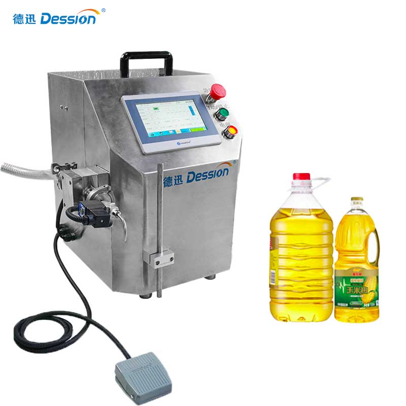 آلة تعبئة السوائل المحمولة نصف الأوتوماتيكية متعددة الوظائف من الشركة المصنعة في الصين