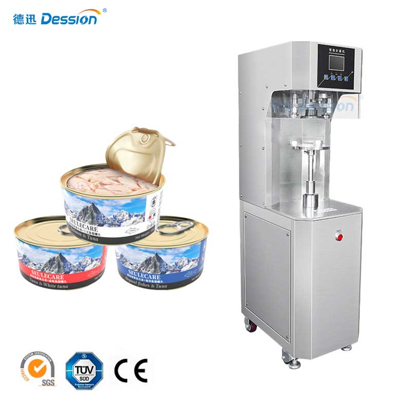 Máquina selladora de latas semiautomática pequeña de hojalata, fábrica de China