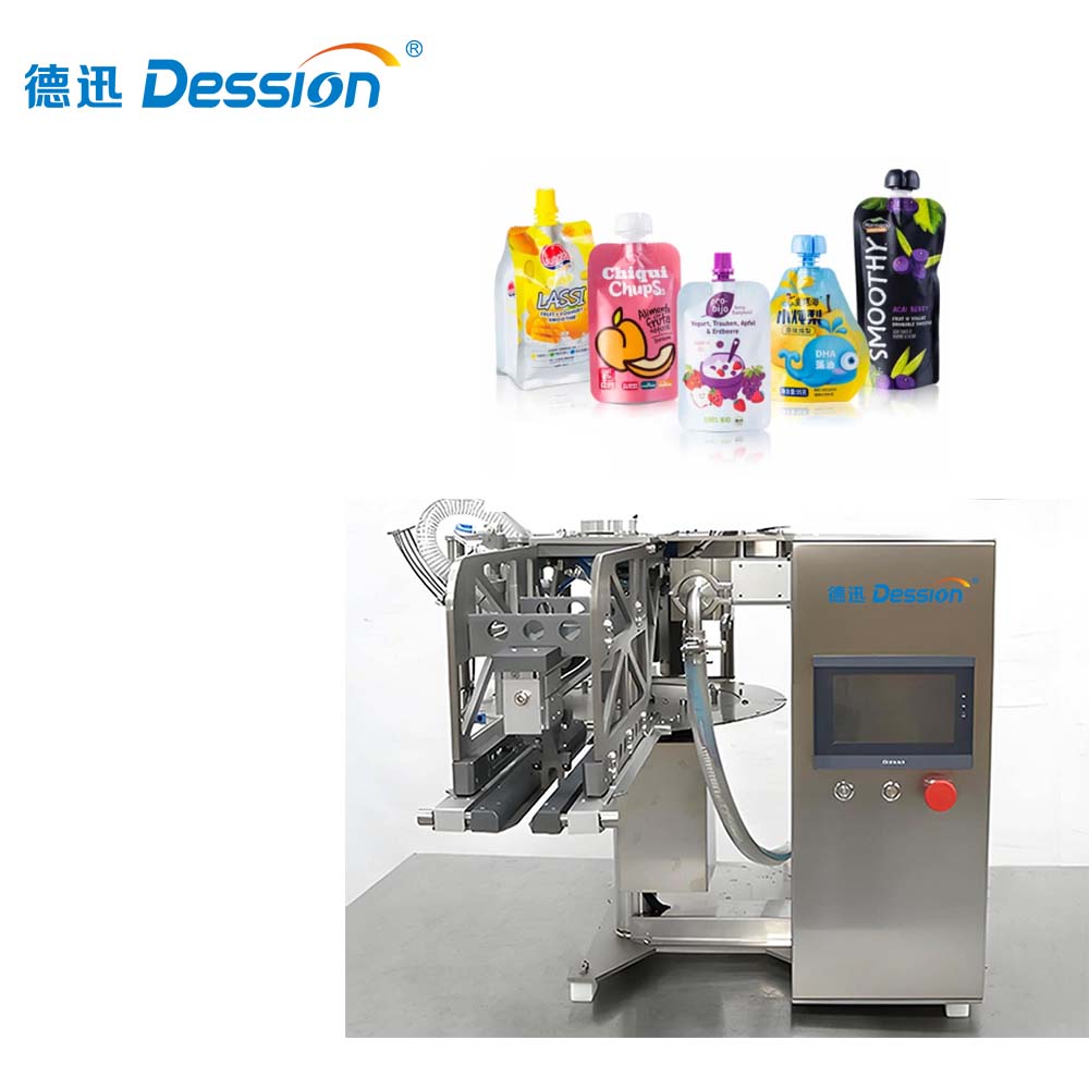 Nâng cấp thông minh! Máy làm đầy túi vòi phun hoàn toàn tự động