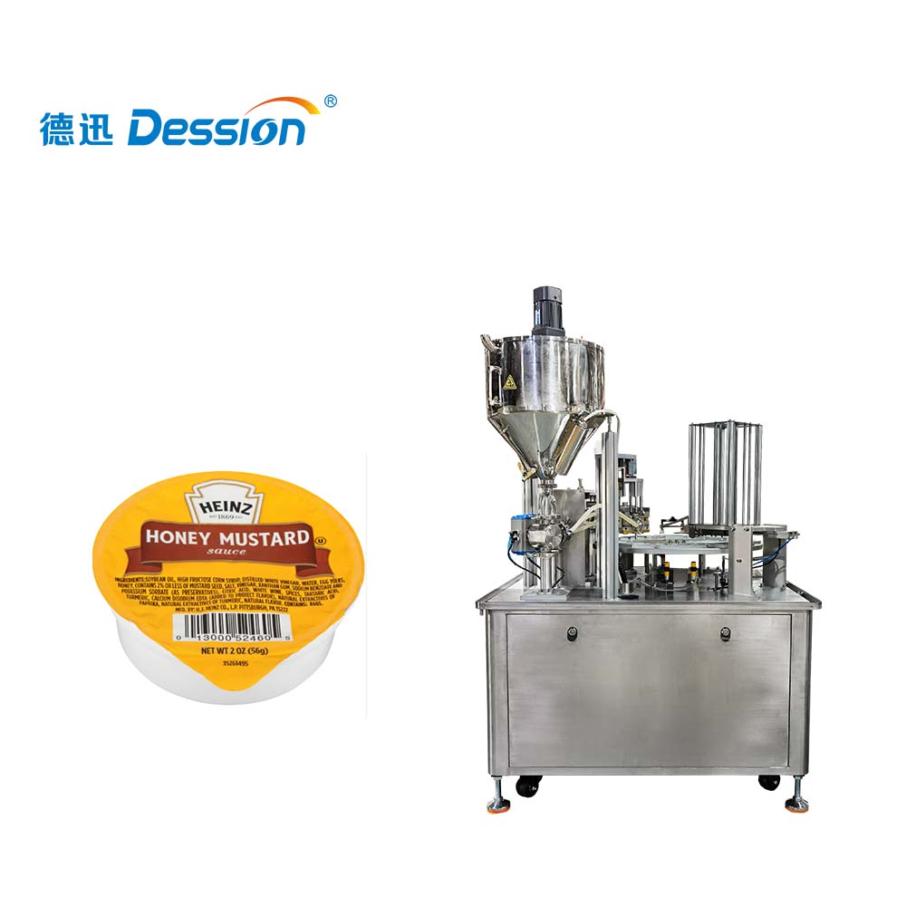 Máy làm đầy nước sốt cà chua quay - có thể làm đầy nước sốt có chứa hạt mà không bị tắc nghẽn