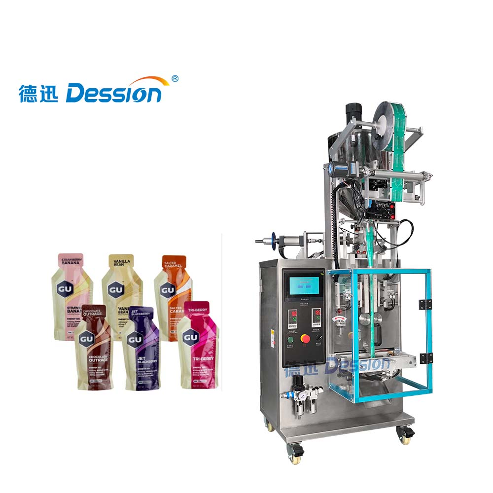 Máquina envasadora de gel energético sanitario