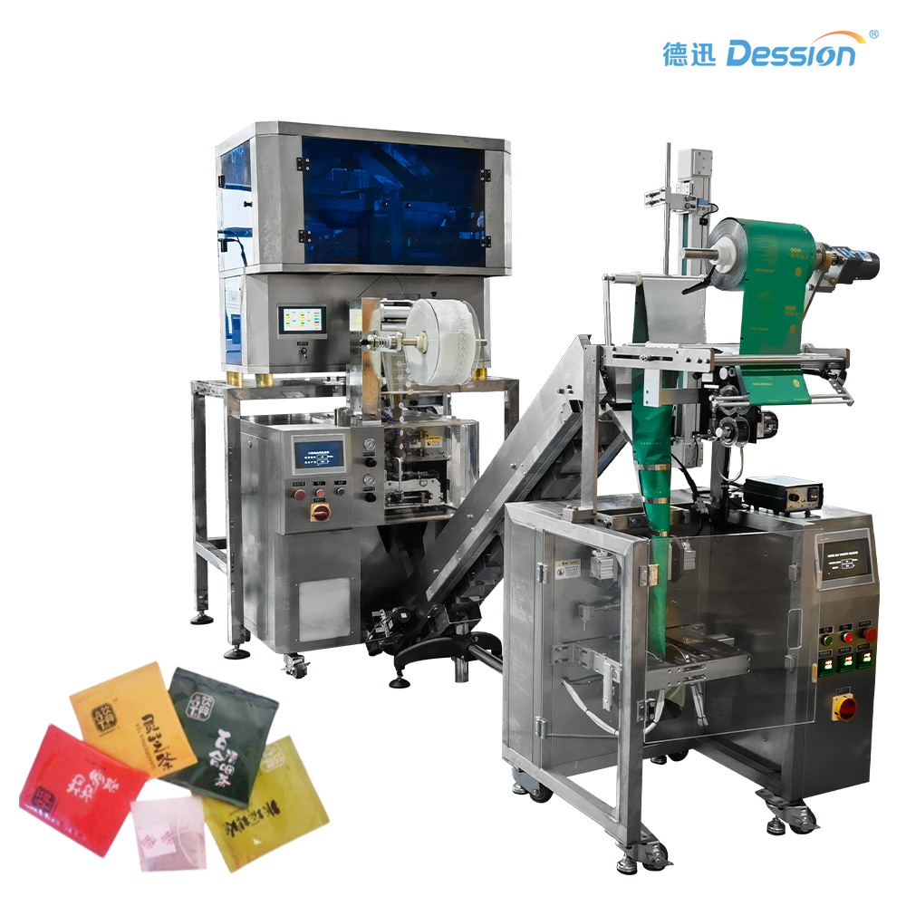 Calidad transparente: Máquina automática para hacer bolsitas de té con membrana de nailon de calidad alimentaria