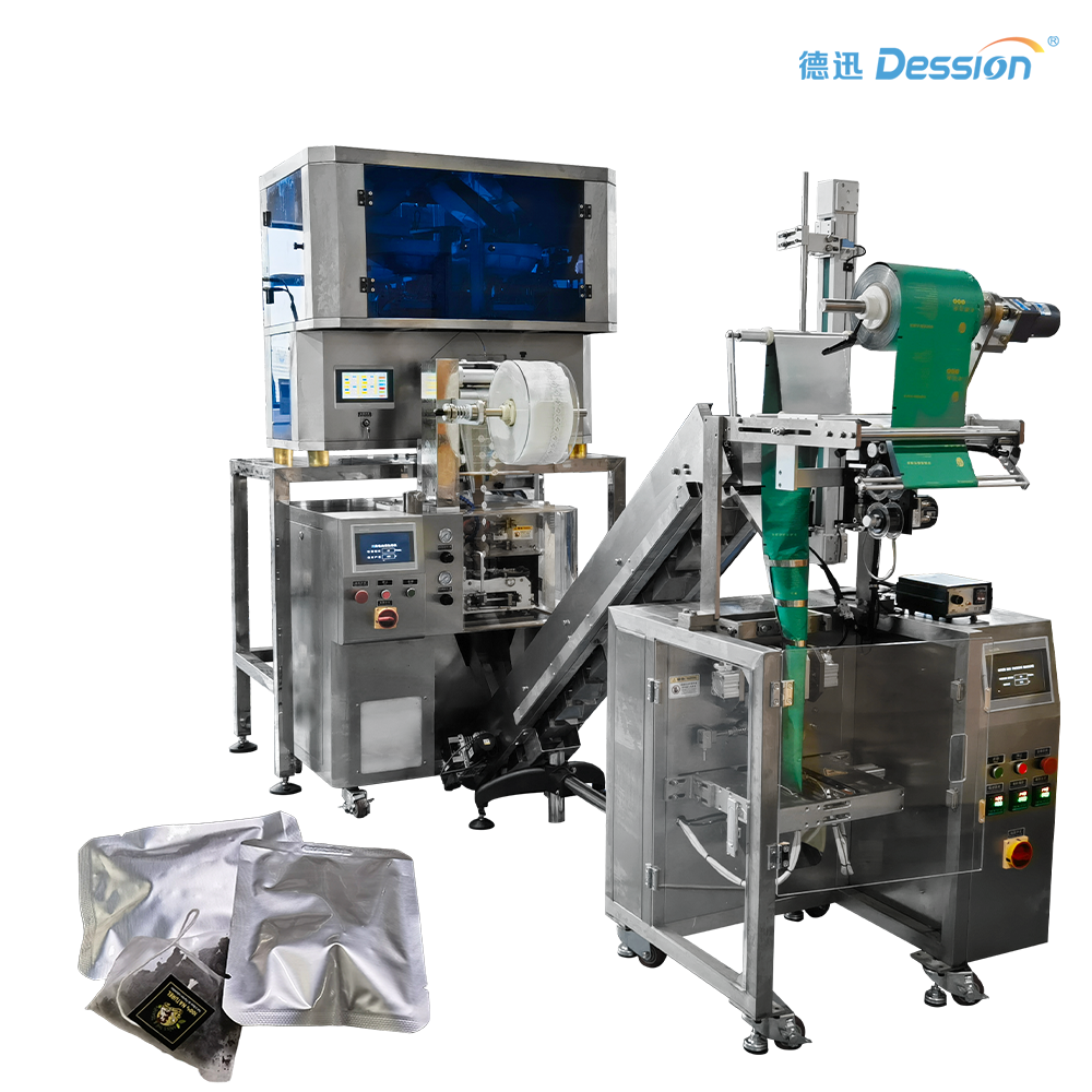 Un socio de producción confiable: máquina empacadora de bolsitas de té con sello de tres lados de grado industrial