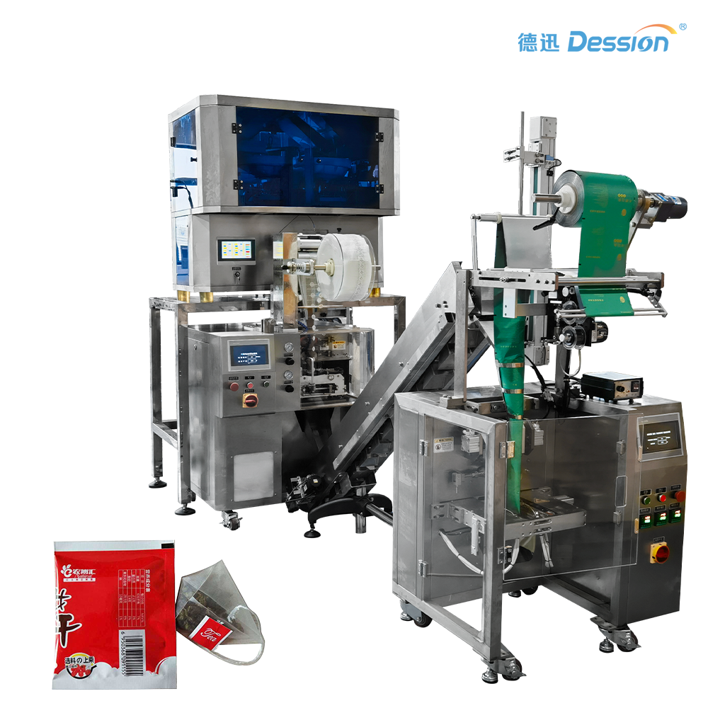 Thiết kế riêng cho trà cao cấp: Máy đóng gói túi đôi nylon hoàn toàn tự động