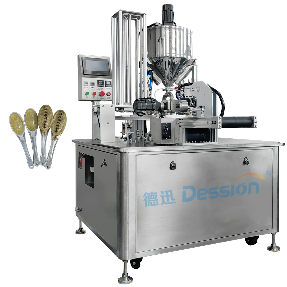 Một công cụ mạnh mẽ để sản xuất nuôi ong: Thiết bị làm đầy muỗng - Tốc độ và độ ổn định cao, với sản lượng hàng ngày hơn 100.000 miếng