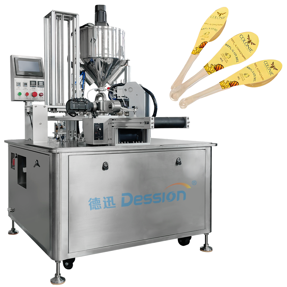 Máy rót mật ong hoàn toàn tự động - hệ thống thìa xoay hỗ trợ nối liền