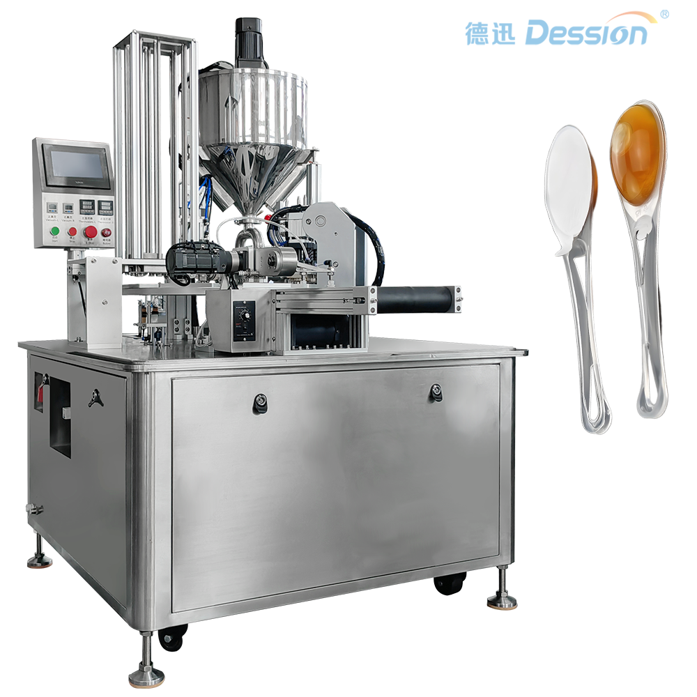 Bền bỉ và hiệu quả! Máy làm đầy bàn xoay thìa mật ong - nguyên liệu an toàn thực phẩm