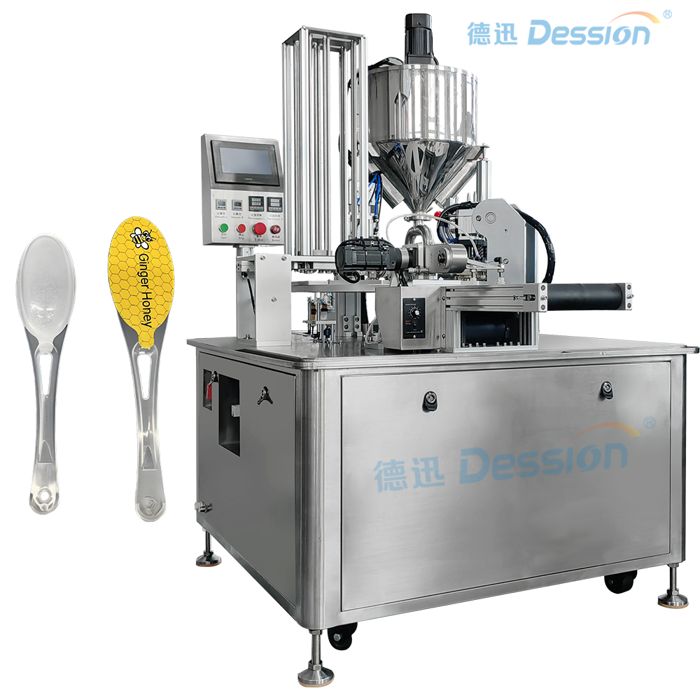 Mới được nâng cấp! Máy rót bàn xoay thìa mật ong - tích hợp chính xác và hiệu quả