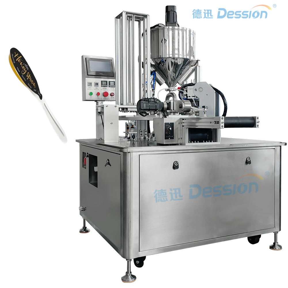 Máy chiết rót thìa mật ong nhỏ - Dấu chân nhỏ, chức năng cao