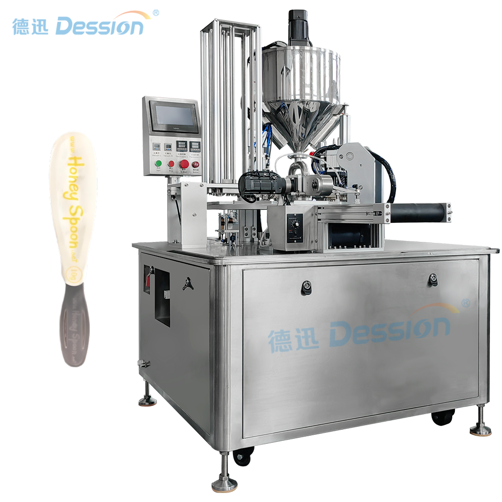 Máy rót mật ong hoàn toàn tự động - đặt thìa chính xác