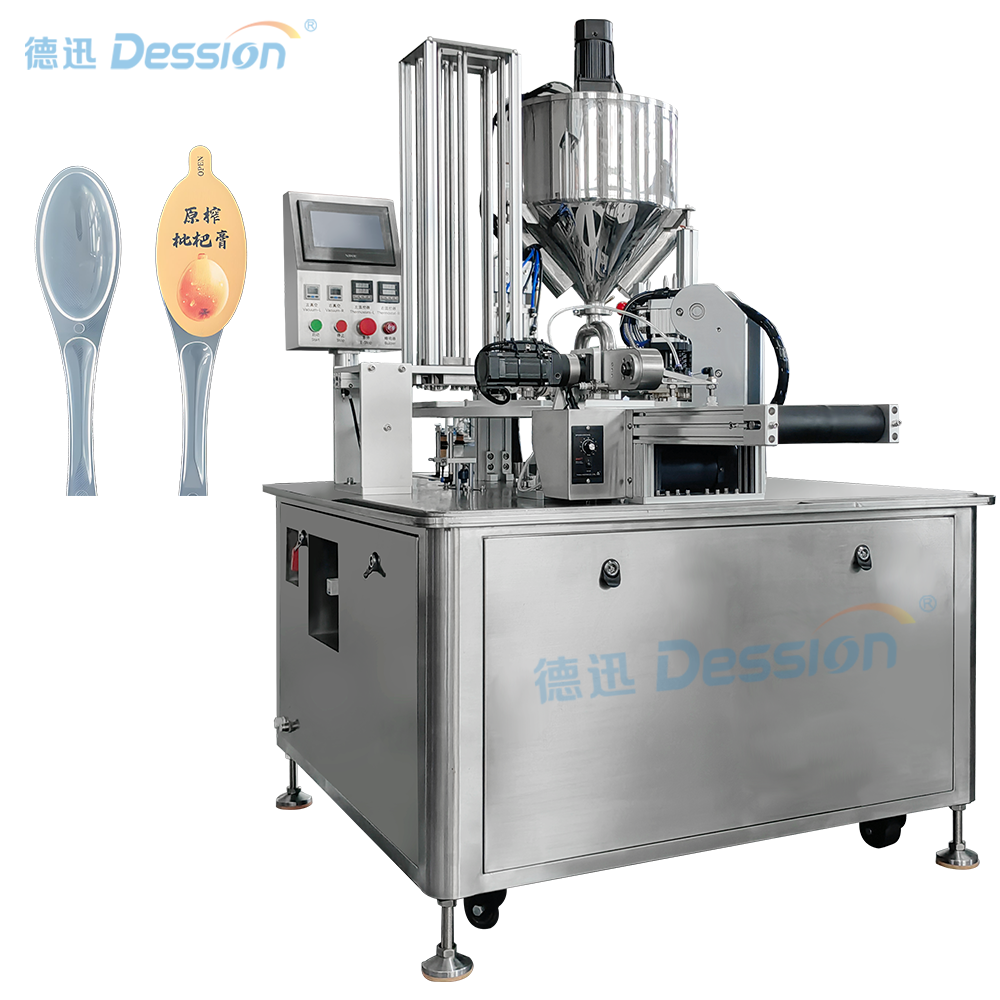 Máy chiết rót bàn xoay - Được thiết kế cho thìa mật ong