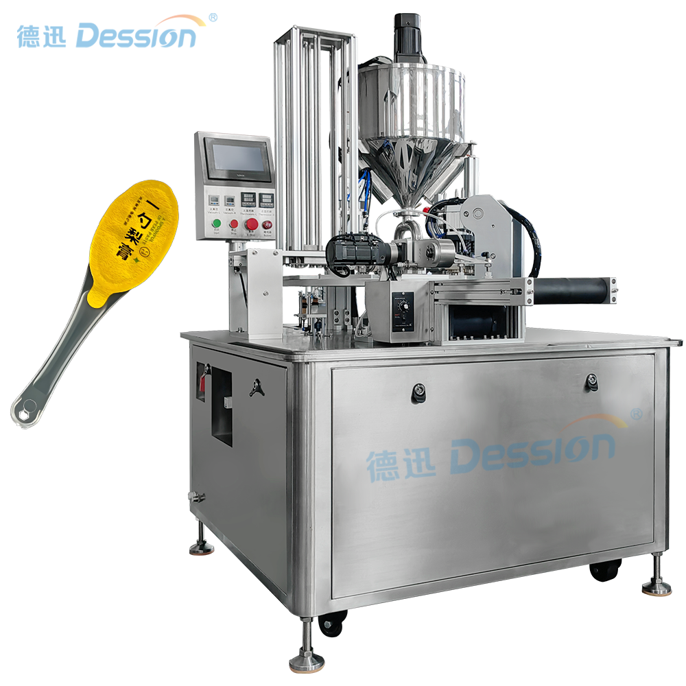 Máy chiết rót mật ong điều khiển thông minh - Thêm thìa tự động